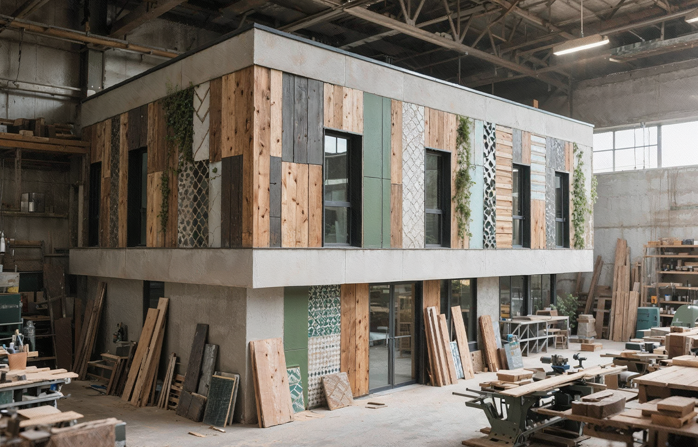 Sustentabilidade na arquitetura comercial: técnicas e escolhas construtivas responsáveis aplicadas às fachadas